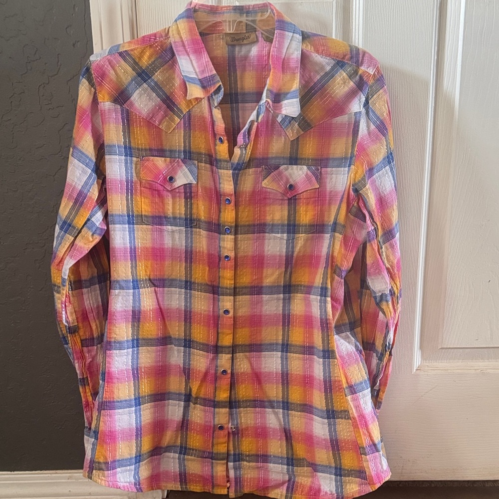 Wrangler Multicolor Plaid Shirt